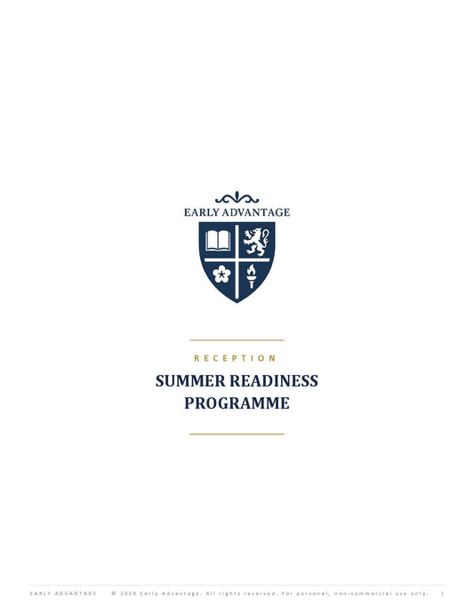 The Reception Summer Readiness Pack: 10-day programme